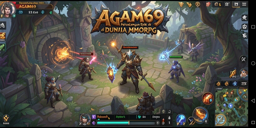 Tampilan gameplay seru saat menjelajahi dunia AGAM69.