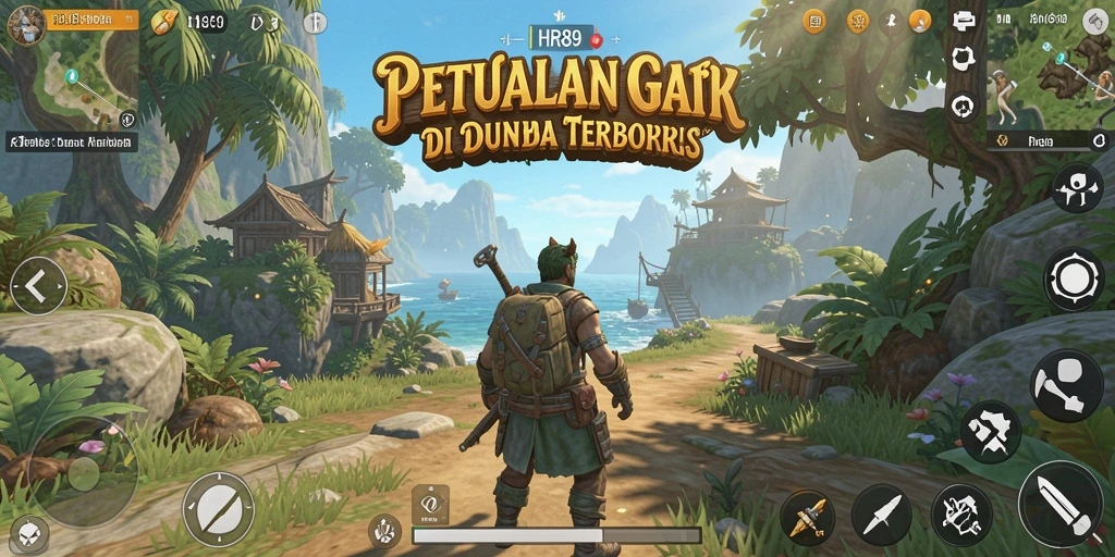 Tampilan menakjubkan dari gameplay HR89 yang penuh petualangan.