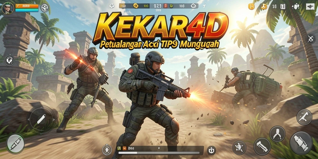 Tangkapan layar menunjukkan aksi seru dalam gameplay TPS.