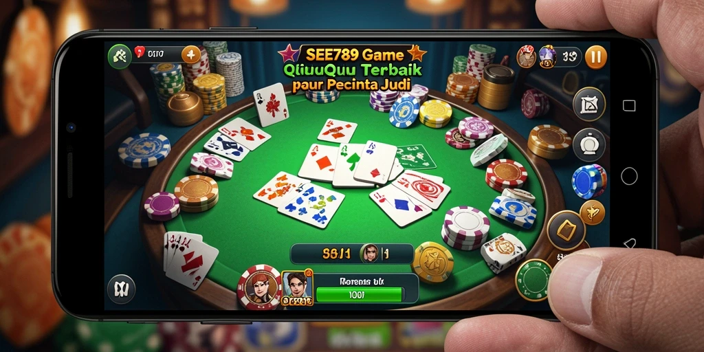 Tampilan gameplay QiuQiu yang menegangkan di SEE789.