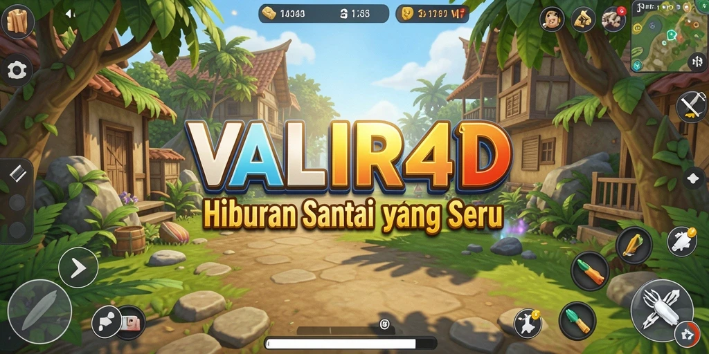 Screenshot gameplay VALIR4D dengan berbagai tantangan yang menarik.