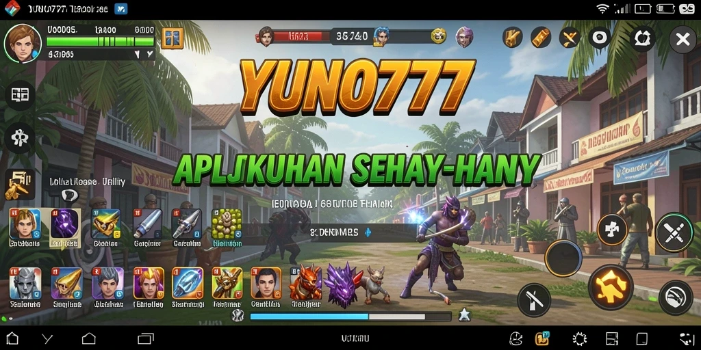 Tampilan antarmuka pengguna YONO777 yang modern dan intuitif.